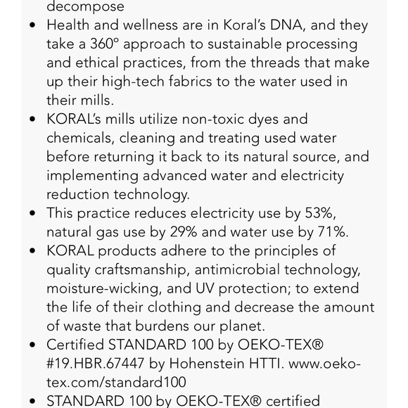 KORAL
Luca Infinity Long Sleeve Crop Top in Black - Picture 2 of 3